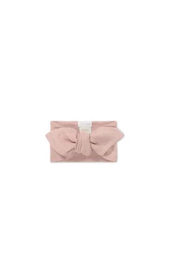 Organic Cotton Modal Lilian Headband - Peony Marle