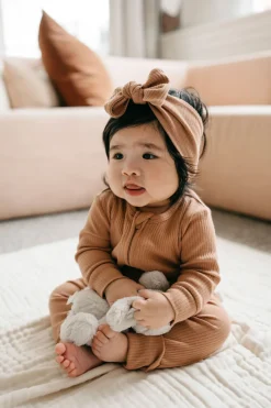 Organic Cotton Modal Lilian Headband - Desert