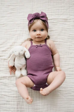 Organic Cotton Modal Lilian Headband - Elderberry