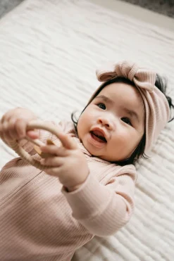 Organic Cotton Modal Lilian Headband - Dusky Rose