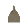 Organic Cotton Modal Marley Beanie - Sepia