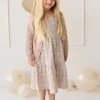 Organic Cotton Modal Matilda Dress - Amber Eggnog