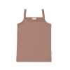 Organic Cotton Modal Singlet - Powder