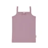 Organic Cotton Modal Singlet - Sweet Mauve