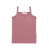 Organic Cotton Modal Singlet - Rose Garden