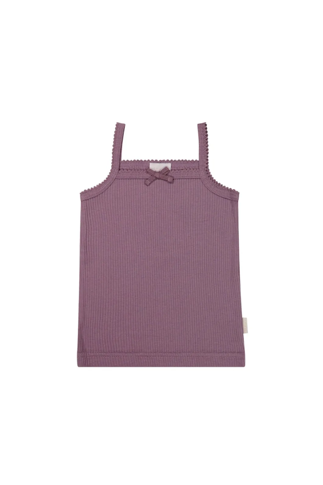 Organic Cotton Modal Singlet - Della