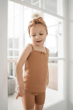Organic Cotton Modal Singlet - Desert