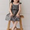 Organic Cotton Molly Dress - Lulu Bloom Lava