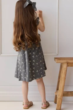 Organic Cotton Molly Dress - Lulu Bloom Lava