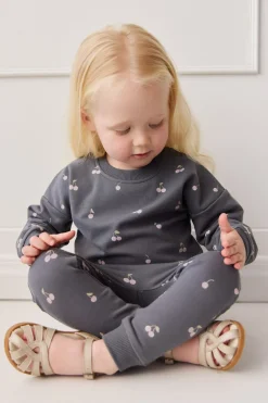 Organic Cotton Morgan Track Pant - Cherry Love Lava