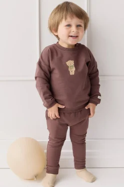 Organic Cotton Morgan Track Pant - Earth