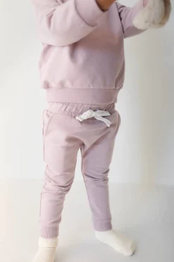 Organic Cotton Morgan Track Pant - Heather Haze