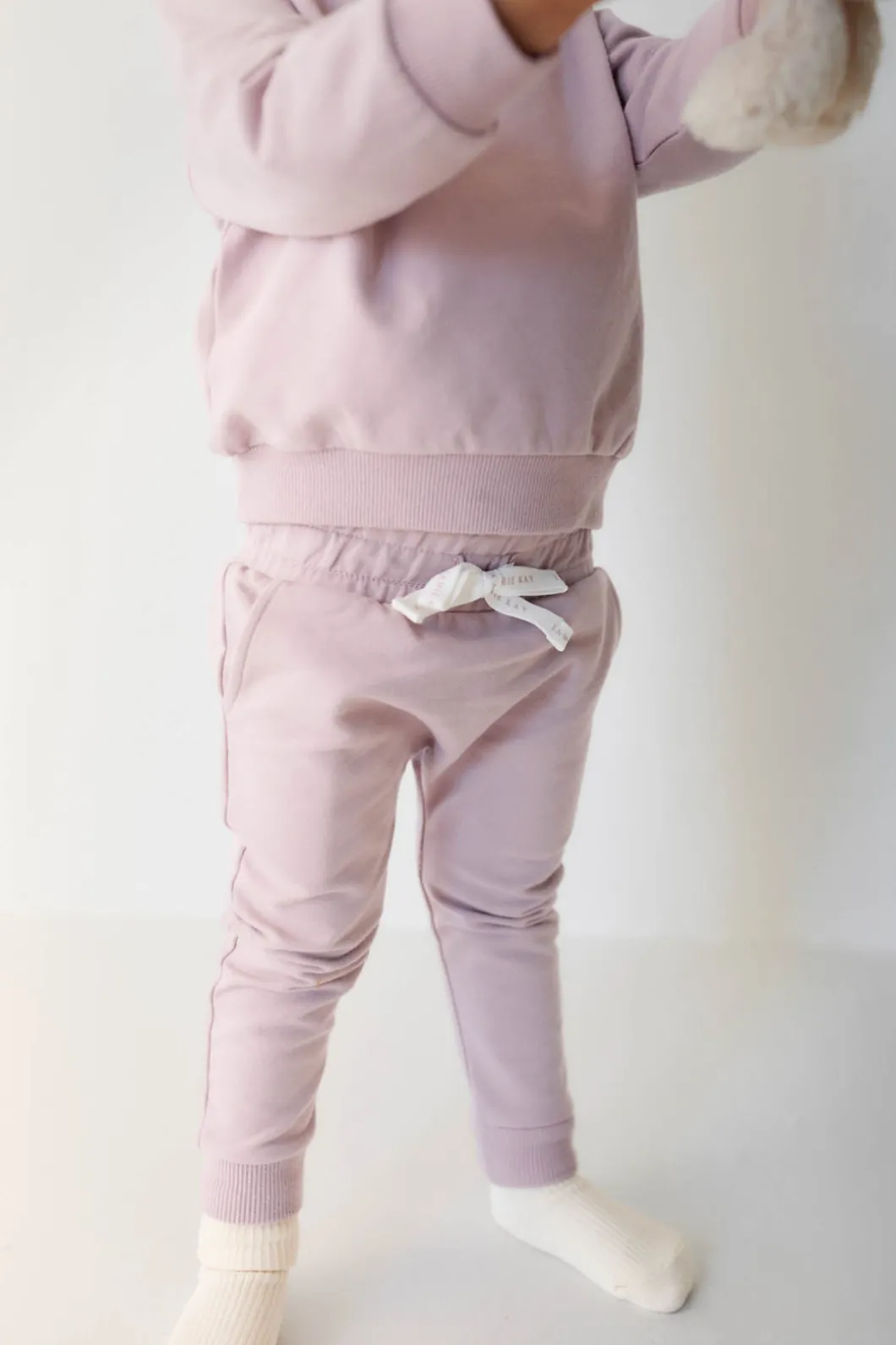 Organic Cotton Morgan Track Pant - Heather Haze