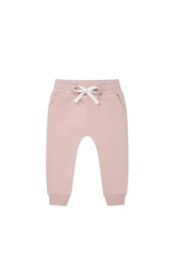 Organic Cotton Morgan Track Pant - Shell Pink