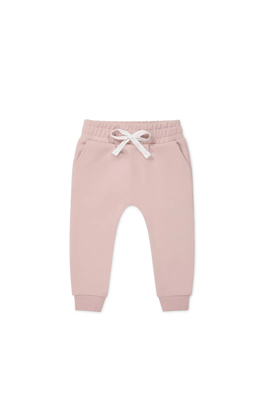 Organic Cotton Morgan Track Pant - Shell Pink