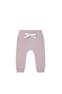Organic Cotton Morgan Track Pant - Heather Haze