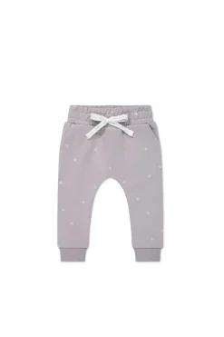 Organic Cotton Morgan Track Pant - Annie Ditzy Violet Ice