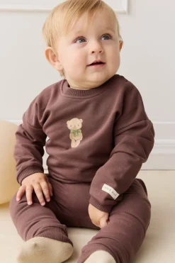Organic Cotton Morgan Track Pant - Earth