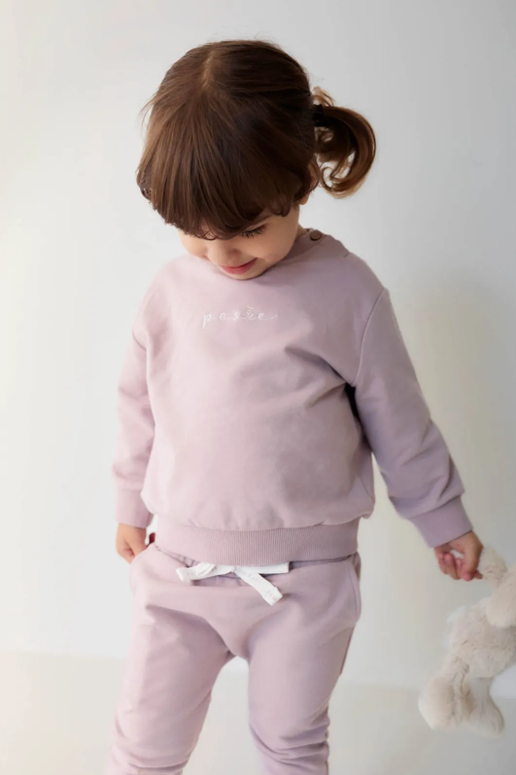 Organic Cotton Morgan Track Pant - Heather Haze