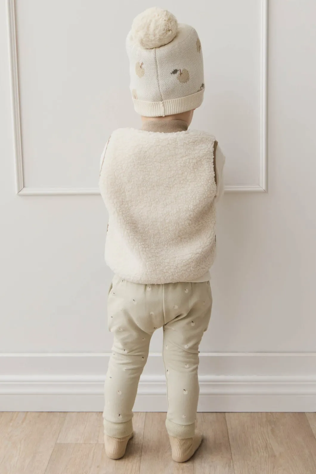 Organic Cotton Morgan Track Pant - Fresh Apples Abbey Medium
