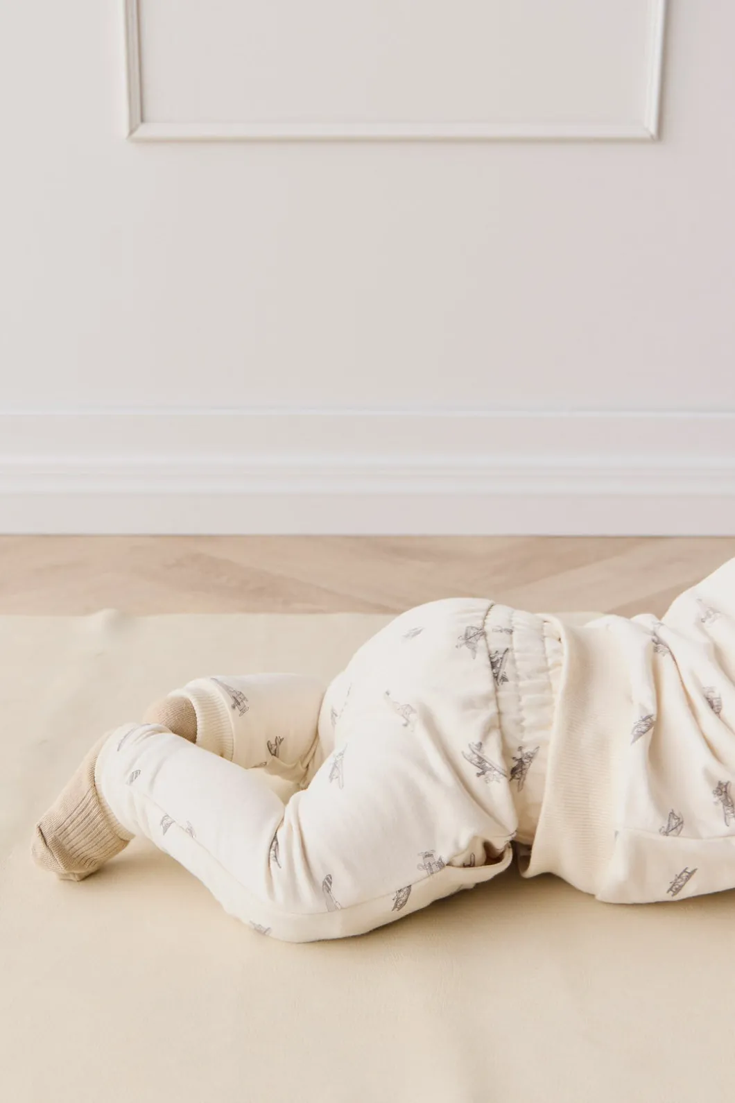 Organic Cotton Morgan Track Pant - Avion Oat