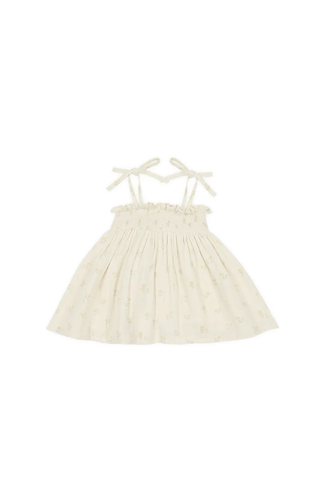 Organic Cotton Muslin Ellie Top - Pauline Chamomile