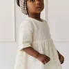 Organic Cotton Muslin Estelle Top - Parchment