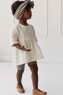 Organic Cotton Muslin Estelle Top - Parchment