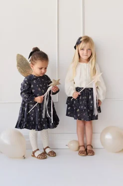 Organic Cotton Muslin Heather Blouse - Parchment