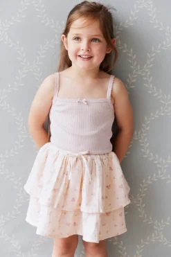 Organic Cotton Muslin Heidi Skirt - Irina Shell