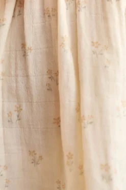 Organic Cotton Muslin Mirabel Top - Pauline Chamomile