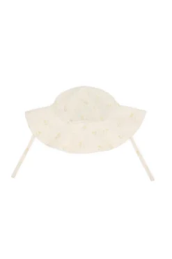 Organic Cotton Muslin Noelle Hat - Pauline Chamomile