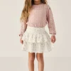 Organic Cotton Muslin Samantha Skirt - Nina Watercolour Floral