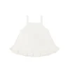 Organic Cotton Muslin Zoe Top - Parchment
