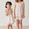 Organic Cotton Neve Short - Rose Floral Pink