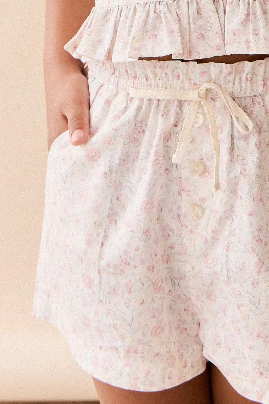 Organic Cotton Neve Short - Grace Floral