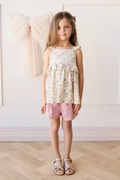 Organic Cotton Neve Short - Flora