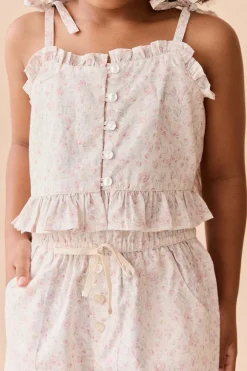 Organic Cotton Neve Short - Grace Floral