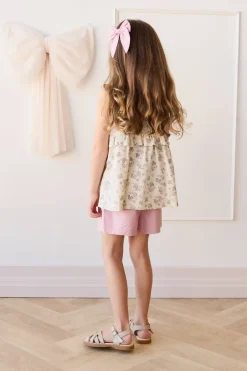 Organic Cotton Neve Short - Flora