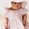 Organic Cotton Noelle Hat - Chloe Mauve