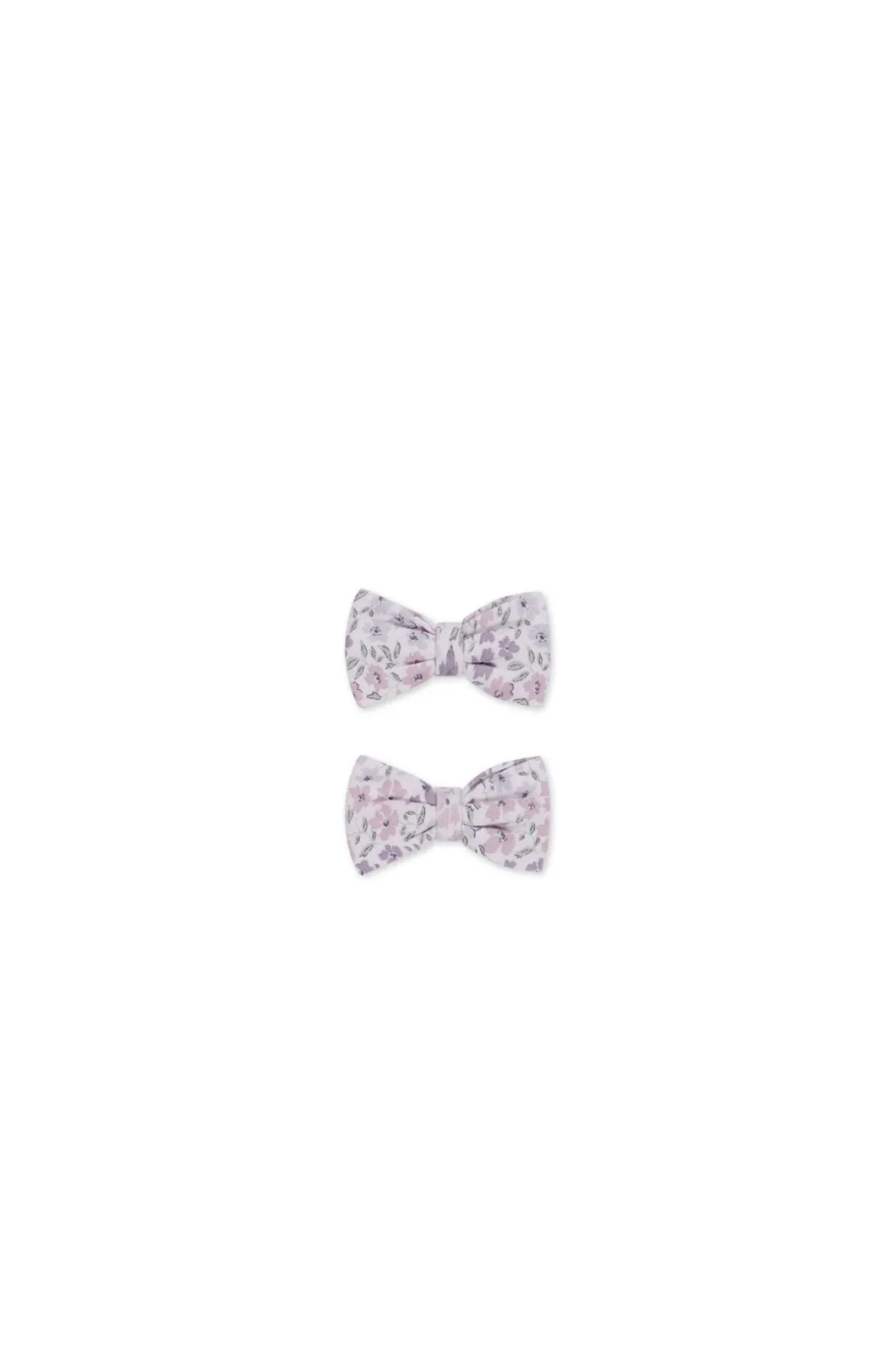 Organic Cotton Noelle 2pk Bow - Fifi Lilac