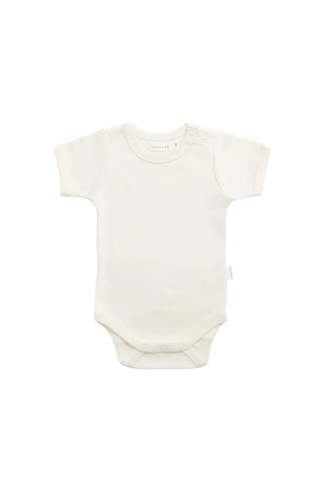Organic Cotton Olsen Tee Bodysuit - Buttermilk