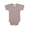 Organic Cotton Olsen Tee Bodysuit - Softest Mauve