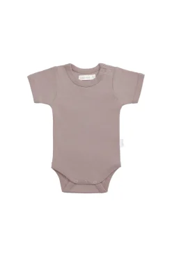 Organic Cotton Olsen Tee Bodysuit - Softest Mauve