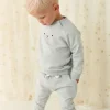 Organic Cotton Palmer Track Pant - Droplet