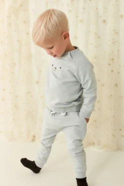Organic Cotton Palmer Track Pant - Droplet