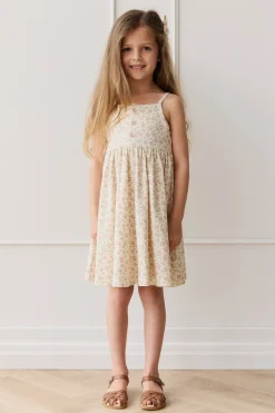 Organic Cotton Quinn Dress - Rosalie Field Blush