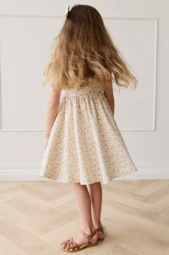 Organic Cotton Quinn Dress - Rosalie Field Blush