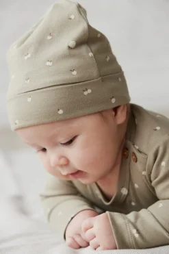 Organic Cotton Reese Beanie - Apples Seneca Rock