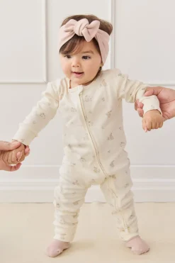 Organic Cotton Reese Zip Onepiece - Pennys Baby Friends